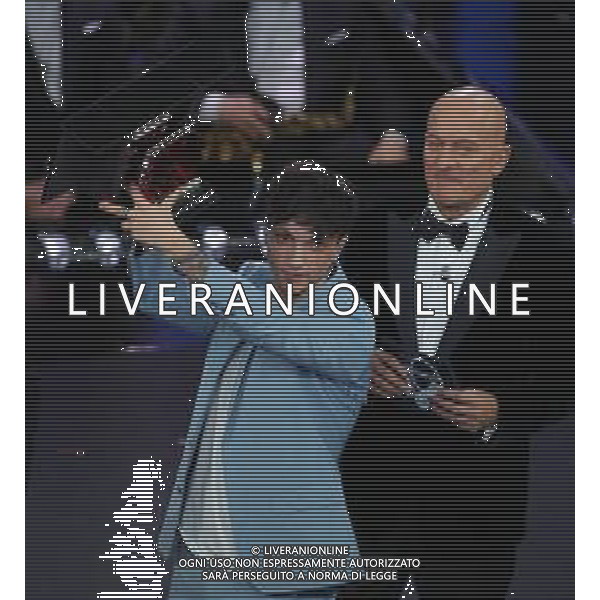 69mo Festival della Canzone Italiana Sanremo 2019 - Quinta Serata Sanremo (Imperia) - 09.02.2019 Nella Foto: ultimo premiato /Ph.Vitez-Ag. Aldo Liverani
