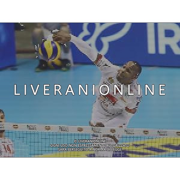 CASALECCHIO DI RENO FINALE COPPA ITALIA SIR SAFETY CONAD PERUGIA-CUCINE LUBE CIVITANOVA 3-2 NELLA FOTO LEAL YOUNDY LUBE CIVITANOVE FOTO GIANNI SANNA-AG ALDO LIVERANI SAS