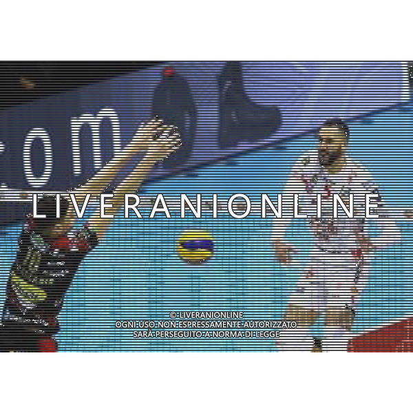 CASALECCHIO DI RENO FINALE COPPA ITALIA SIR SAFETY CONAD PERUGIA-CUCINE LUBE CIVITANOVA 3-2 NELLA FOTO JUANTORENA OSMANY FOTO GIANNI SANNA-AG ALDO LIVERANI SAS