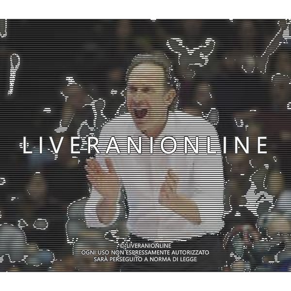 10 FEBBRAIO 2019 CASALECCHIO BOLOGNA FINALE MASCHILE COPPA ITALIA PALLAVOLO SIR SAFETY CONAD PERUGIA E CUCINE LUBE CIVITANOVA NELLA FOTO LORENZO BERNARDI APPLAUDE FOTO GIANNI SANNA-AG ALDO LIVERANI SAS