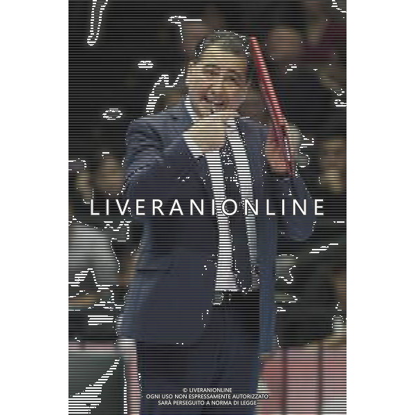 10 FEBBRAIO 2019 CASALECCHIO BOLOGNA FINALE MASCHILE COPPA ITALIA PALLAVOLO SIR SAFETY CONAD PERUGIA E CUCINE LUBE CIVITANOVA NELLA FOTO FERDINANDO DE GIORGI LUBE CIVITANOVA FOTO GIANNI SANNA-AG ALDO LIVERANI SAS