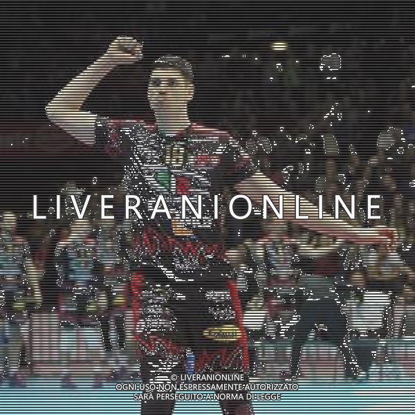 10 FEBBRAIO 2019 CASALECCHIO BOLOGNA FINALE MASCHILE COPPA ITALIA PALLAVOLO SIR SAFETY CONAD PERUGIA E CUCINE LUBE CIVITANOVA NELLA FOTO MARKO PODRASCANIN PERUGIA FOTO GIANNI SANNA-AG ALDO LIVERANI SAS