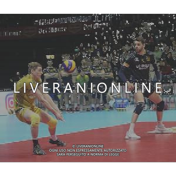 CASALECCHIO DI RENO 9FEBBRAIO 2019 FINALE A 2 MASCHILE OLIMPIA BERGAMO GAS SALES \'PIACENZA NELLA FOTO LUCA INNOCENTI BERGAMO ©SANNA / AGENZIA ALDO LIVERANI SAS