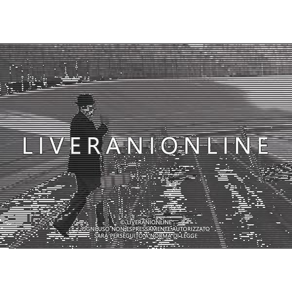 1975 VARESE-RADUNO NAZIONALE ITALIANA DI CALCIO NELLA FOTO FULVIO BERNARDINI ALLENATORE NAZIONALE ITALIANA AG ALDO LIVERANI SAS