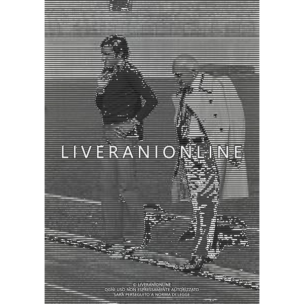 1975 VARESE-RADUNO NAZIONALE ITALIANA DI CALCIO NELLA FOTO ANTONELLO CUCCUREDDU AG ALDO LIVERANI SAS