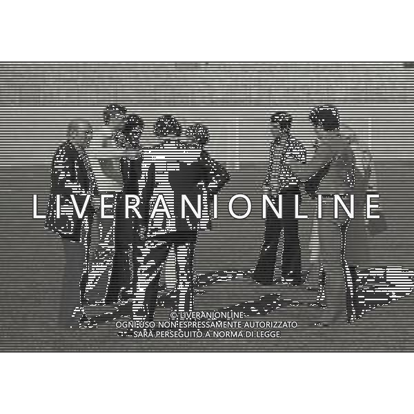 1975 VARESE-RADUNO NAZIONALE ITALIANA DI CALCIO NELLA FOTO FULVIO BERNARDINI AG ALDO LIVERANI SAS