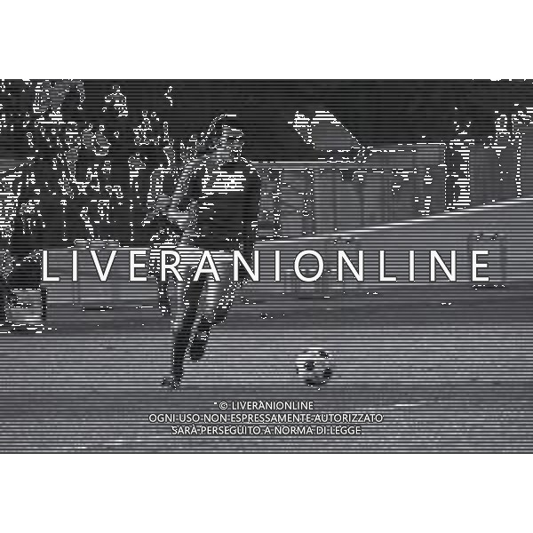 1975 VARESE-RADUNO NAZIONALE ITALIANA DI CALCIO NELLA FOTO ANTONELLO CUCCUREDDU AG ALDO LIVERANI SAS