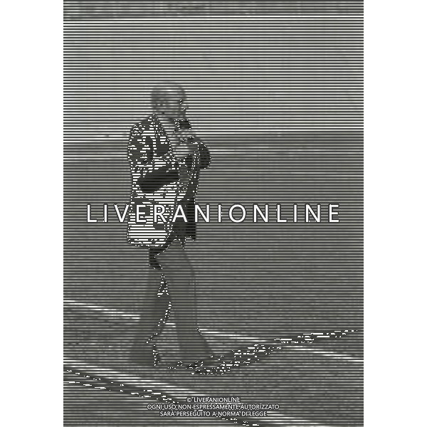 1975 VARESE-RADUNO NAZIONALE ITALIANA DI CALCIO NELLA FOTO FULVIO BERNARDINI AG ALDO LIVERANI SAS