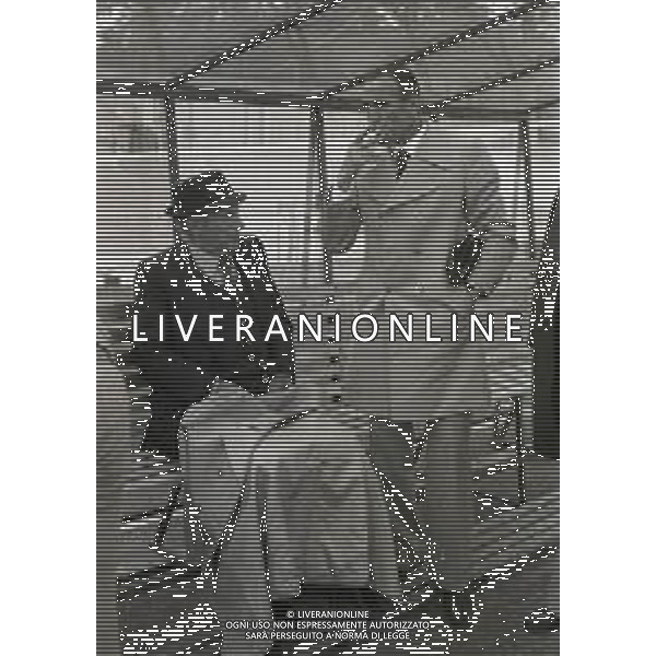 1975 VARESE-RADUNO NAZIONALE ITALIANA DI CALCIO NELLA FOTO ENZO BEARZOT E FULVIO BERNARDINI AG ALDO LIVERANI SAS 