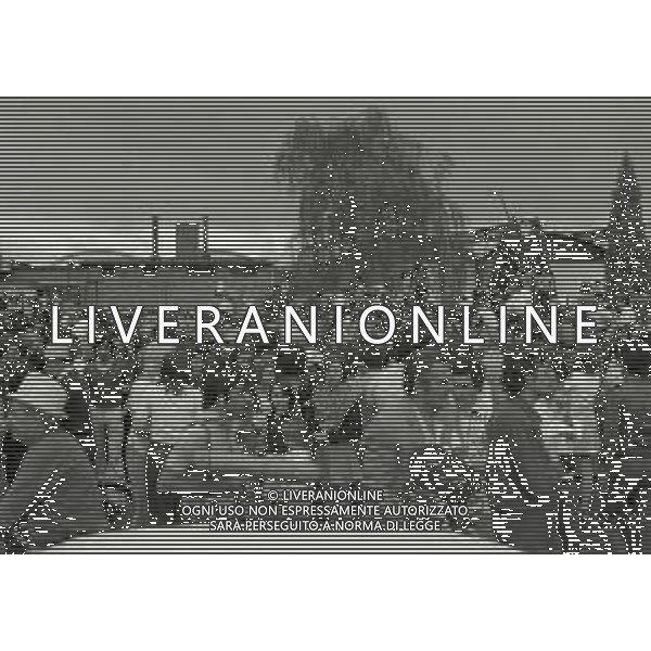 1974 AEROEPORTO MALPENSA RIENTRO DELLA NAZIONALE ITALIANA DI CALCIO DAI CAMPIONATI DEL MONDO GERMANIA 74 AG ALDO LIVERANI SAS