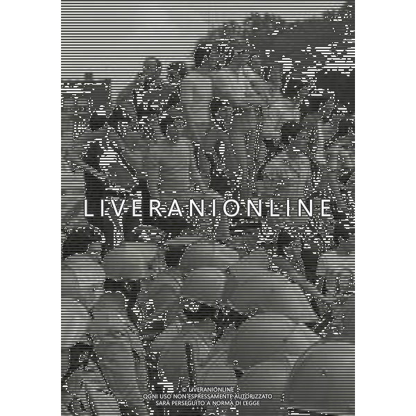 1974 AEROEPORTO MALPENSA RIENTRO DELLA NAZIONALE ITALIANA DI CALCIO DAI CAMPIONATI DEL MONDO GERMANIA 74 AG ALDO LIVERANI SAS