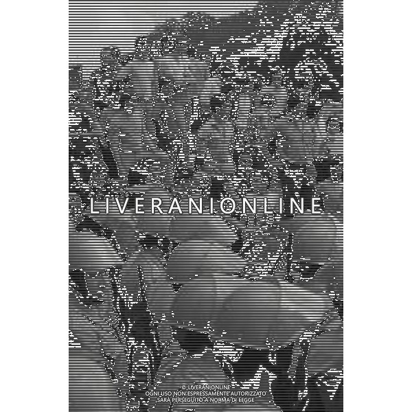 1974 AEROEPORTO MALPENSA RIENTRO DELLA NAZIONALE ITALIANA DI CALCIO DAI CAMPIONATI DEL MONDO GERMANIA 74 AG ALDO LIVERANI SAS