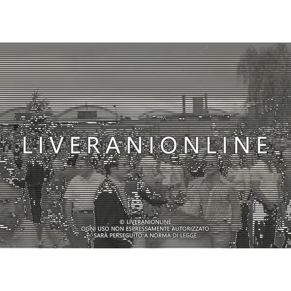 1974 AEROEPORTO MALPENSA RIENTRO DELLA NAZIONALE ITALIANA DI CALCIO DAI CAMPIONATI DEL MONDO GERMANIA 74 AG ALDO LIVERANI SAS