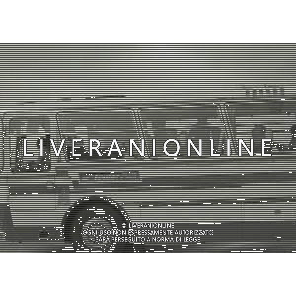 1974 AEROEPORTO MALPENSA RIENTRO DELLA NAZIONALE ITALIANA DI CALCIO DAI CAMPIONATI DEL MONDO GERMANIA 74 AG ALDO LIVERANI SAS