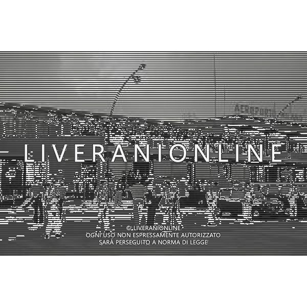 1974 AEROEPORTO MALPENSA RIENTRO DELLA NAZIONALE ITALIANA DI CALCIO DAI CAMPIONATI DEL MONDO GERMANIA 74 AG ALDO LIVERANI SAS