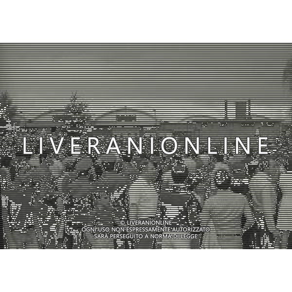 1974 AEROEPORTO MALPENSA RIENTRO DELLA NAZIONALE ITALIANA DI CALCIO DAI CAMPIONATI DEL MONDO GERMANIA 74 AG ALDO LIVERANI SAS