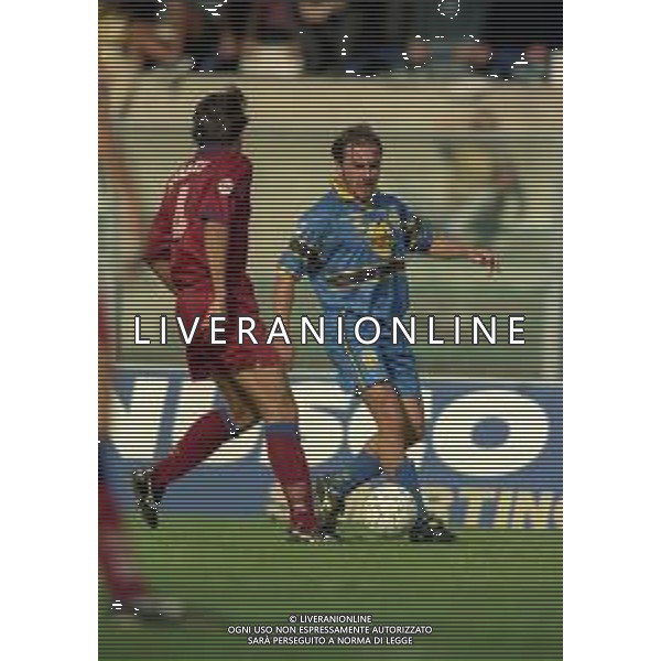 1997-1998 VERONA-CAMPIONATO DI CALCIO SERIE B VERONA REGGIANA 0-5 NELLA FOTO CHRISTIAN BROCCHI AG ALDO LIVERANI SAS