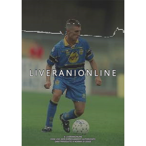 1997-1998 VERONA-CAMPIONATO DI CALCIO SERIE B VERONA REGGIANA 0-5 NELLA FOTO CLAUDIO FERRARESE AG ALDO LIVERANI SAS