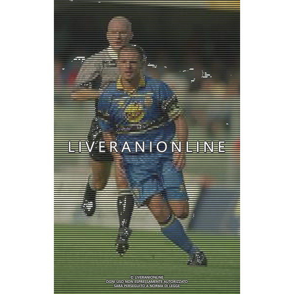 1997-1998 VERONA-CAMPIONATO DI CALCIO SERIE B VERONA REGGIANA 0-5 NELLA FOTO ANTONIO DE VITIS AG ALDO LIVERANI SAS