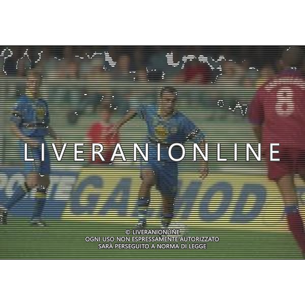 1997-1998 VERONA-CAMPIONATO DI CALCIO SERIE B VERONA REGGIANA 0-5 NELLA FOTO LEONARDO COLUCCI AG ALDO LIVERANI SAS