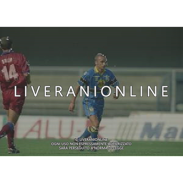 1997-1998 VERONA-CAMPIONATO DI CALCIO SERIE B VERONA REGGIANA 0-5 NELLA FOTO EUGENIO CORINI AG ALDO LIVERANI SAS