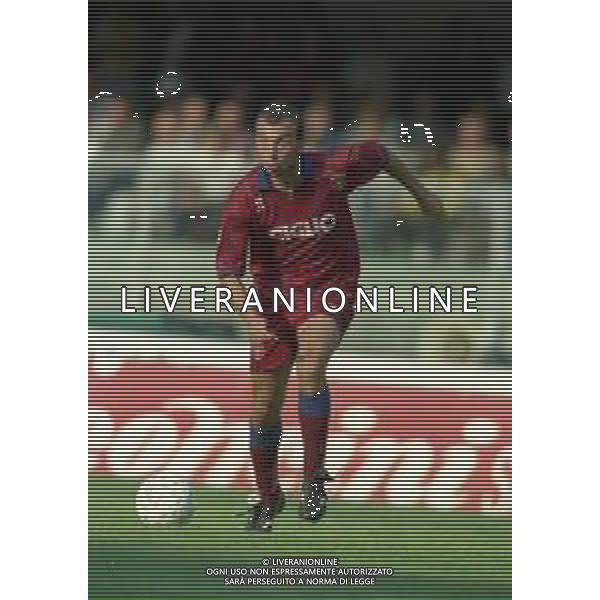1997-1998 VERONA-CAMPIONATO DI CALCIO SERIE B VERONA REGGIANA 0-5 NELLA FOTO DAVIDE SULLO AG ALDO LIVERANI SAS