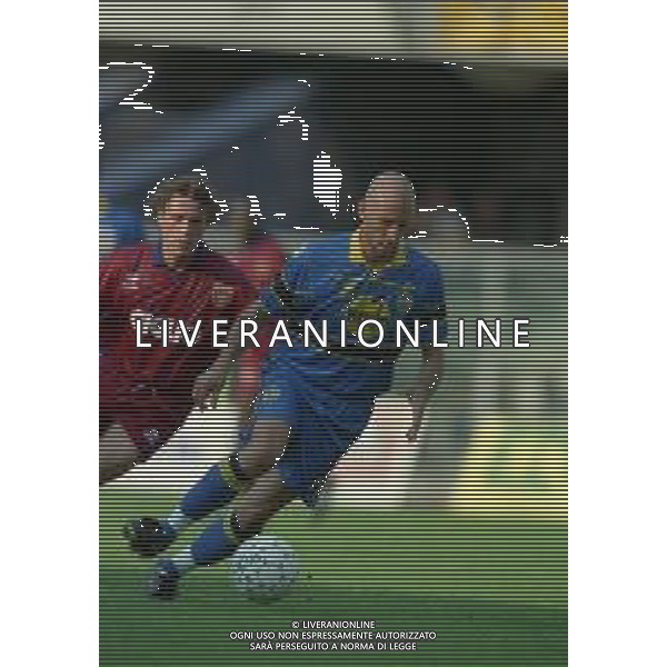 1997-1998 VERONA-CAMPIONATO DI CALCIO SERIE B VERONA REGGIANA 0-5 NELLA FOTO SETTIMIO LUCCI AG ALDO LIVERANI SAS