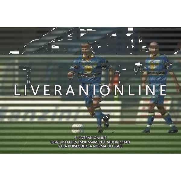 1997-1998 VERONA-CAMPIONATO DI CALCIO SERIE B VERONA REGGIANA 0-5 NELLA FOTO EUGENIO CORINI AG ALDO LIVERANI SAS