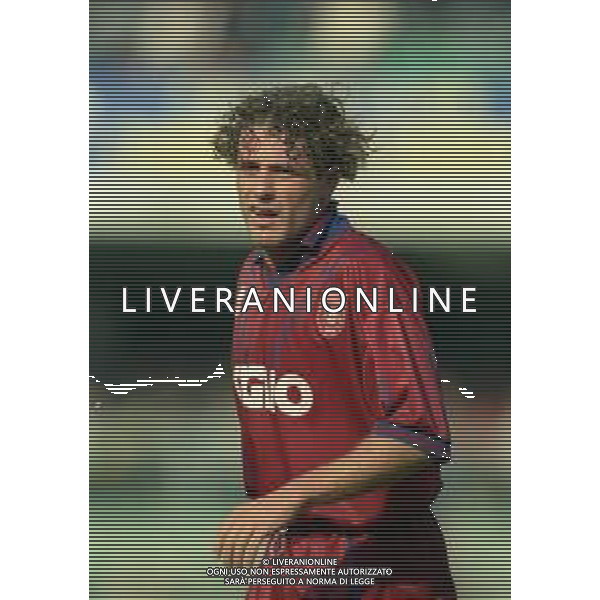 1997-1998 VERONA-CAMPIONATO DI CALCIO SERIE B VERONA REGGIANA 0-5 NELLA FOTO CHRISTIAN CIMARELLI AG ALDO LIVERANI SAS
