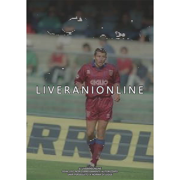 1997-1998 VERONA-CAMPIONATO DI CALCIO SERIE B VERONA REGGIANA 0-5 NELLA FOTO PAOLO PONZO AG ALDO LIVERANI SAS
