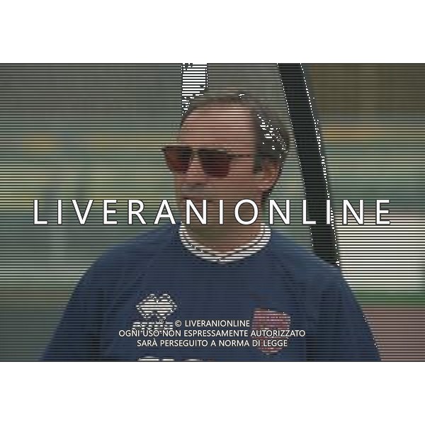 1997-1998 VERONA-CAMPIONATO DI CALCIO SERIE B VERONA REGGIANA 0-5 NELLA FOTO FRANCO VARRELLA ALLENATORE REGGIANA CALCIO AG ALDO LIVERANI SAS