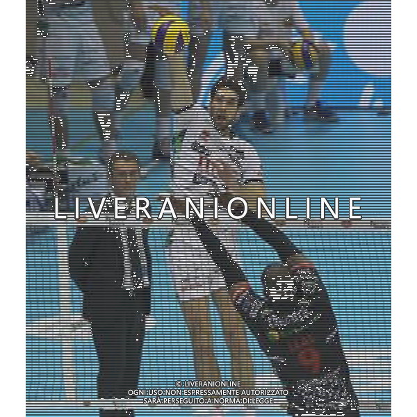 SEMIFINALE COPPA ITALIA MASCHILE ITAS TRENTO-CUCINE LUBE CIVITANOVA NELLA FOTO LUCA VETTORI TRENTINO ©SANNA / AGENZIA ALDO LIVERANI SAS - CASALECCHIO DI RENO 09 10 2019 SEMIFINALE COPPA ITALIA MASCHILE ITAS TRENTO - CUCINE LUBE CIVITANOVA