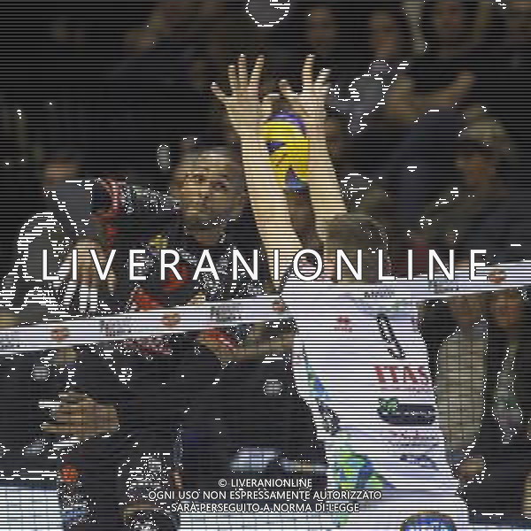SEMIFINALE COPPA ITALIA MASCHILE ITAS TRENTO-CUCINE LUBE CIVITANOVA NELLA FOTO LEAL YOANDY CIVITANOVA ©SANNA / AGENZIA ALDO LIVERANI SAS - CASALECCHIO DI RENO 09 10 2019 SEMIFINALE COPPA ITALIA MASCHILE ITAS TRENTO - CUCINE LUBE CIVITANOVA