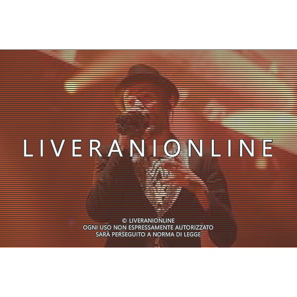 CONCERTO DEI SUBSONICA all\'Unipol Arena di Bologna 11.02.2019 Nella foto Samuel, voce del gruppo ©OPTIMAFOTO / AGENZIA ALDO LIVERANI SAS