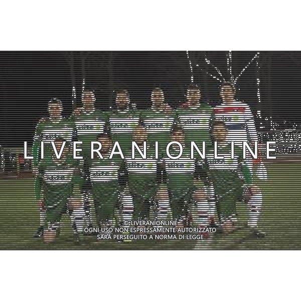 IMOLA 13 02 2019 IMOLESE CALCIO-SAMBENEDETTESE SERIE C NELLA FOTO SQUADRA SAMBENEDETTESE CALCIO FOTO GIANNI SANNA-AG ALDO LIVERANI SAS