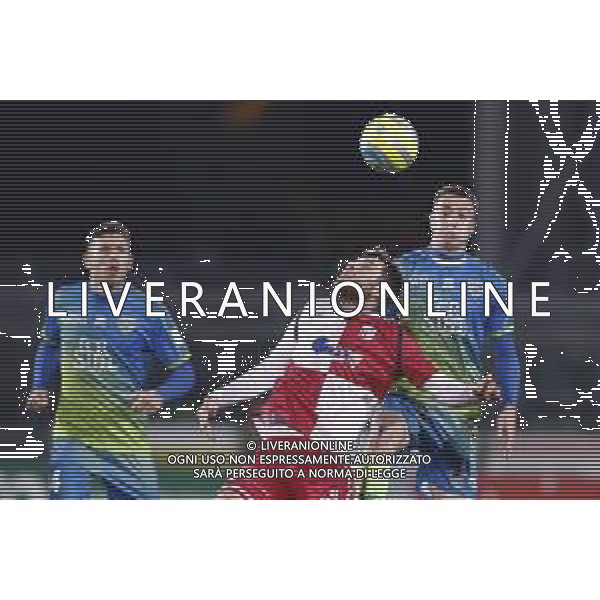 Santarcangelo - Feralpisalo\' Campionato di calcio serie C girone B 12/02/2019 nella foto: Alimi Isnik (Rimini fc) ©Claudio Zamagni/Agenzia Aldo Liverani