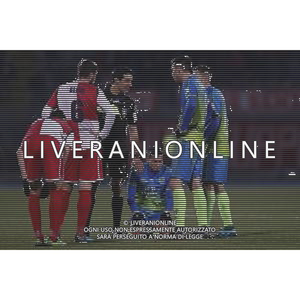 Santarcangelo - Feralpisalo\' Campionato di calcio serie C girone B 12/02/2019 nella foto: Vita Alessio (Feralpisalo’) ©Claudio Zamagni/Agenzia Aldo Liverani