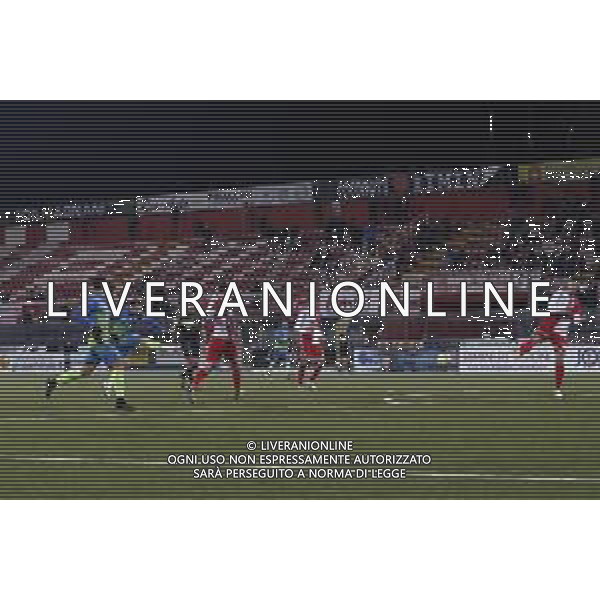 Santarcangelo - Feralpisalo\' Campionato di calcio serie C girone B 12/02/2019 nella foto: goal Maiorino Pasquale (Feralpisalo’) ©Claudio Zamagni/Agenzia Aldo Liverani