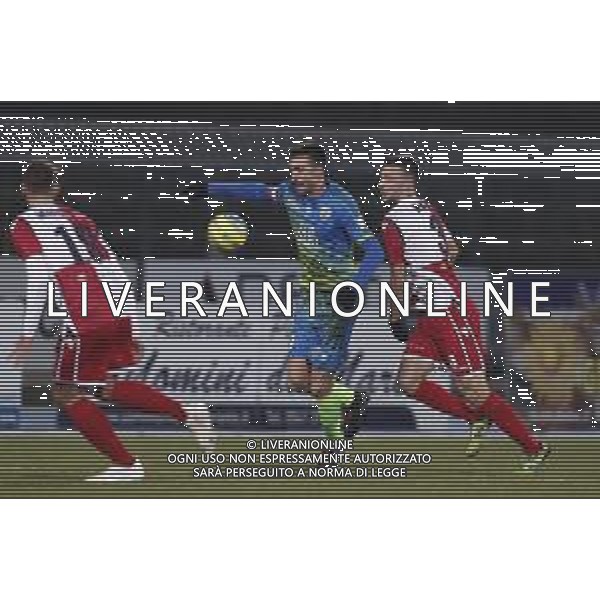 Santarcangelo - Feralpisalo\' Campionato di calcio serie C girone B 12/02/2019 nella foto: Caracciolo Andrea (Feralpisalo’) ©Claudio Zamagni/Agenzia Aldo Liverani