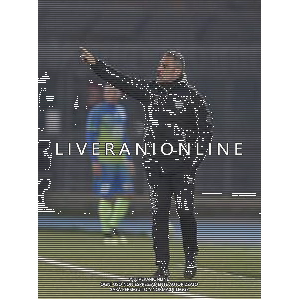 Santarcangelo - Feralpisalo\' Campionato di calcio serie C girone B 12/02/2019 nella foto: Allenatore Toscano Domenico (Feralpisalo’) ©Claudio Zamagni/Agenzia Aldo Liverani