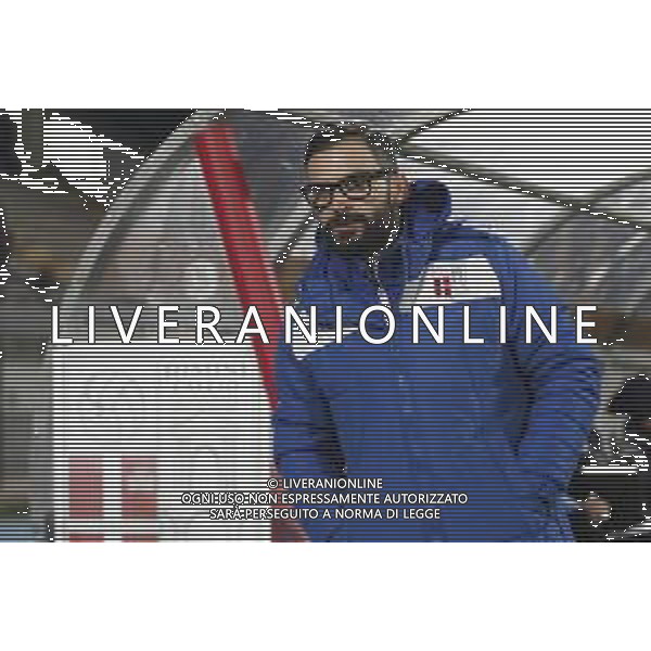 Santarcangelo - Feralpisalo\' Campionato di calcio serie C girone B 12/02/2019 nella foto: Allenatore Martini Marco (Rimini fc) ©Claudio Zamagni/Agenzia Aldo Liverani