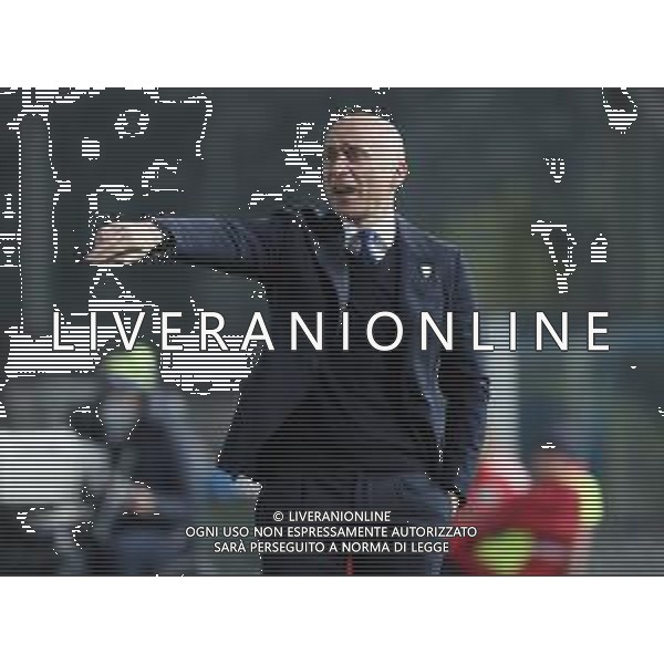 Eugenio Corini allenatore del Brescia Calcio , Brescia - Carpi partita di serie B, Brescia 9 febbraio 2019. Ph Fotolive Simone Venezia / AGENZIA ALDO LIVERANI SAS
