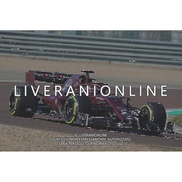 Kimi Raikkonen (FIN) shakes down the Alfa Romeo F1 Car for the 1st time. 24.02.2017. Ferrari SF70H Shakedown. Fiorano, Italy, Friday. / AGENZIA ALDO LIVERANI SAS - ITALY ONLY - EDITORIAL USE ONLY
