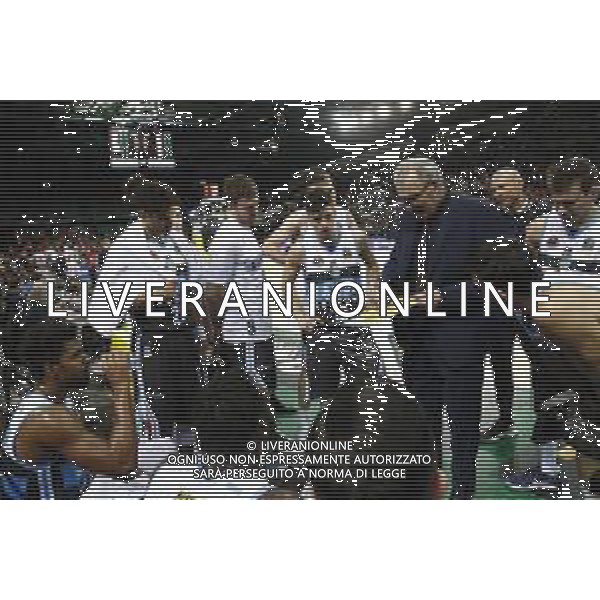 Basket Final Eight 2019 - Vanoli Basket Cremona vs Openjobmetis Pallacanestro Varese 14/02/2019 nella foto: Coach Romeo Sacchetti (Vanoli Basket Cremona) ©Claudio Zamagni/Agenzia Aldo Liverani