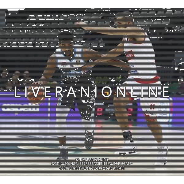 Basket Final Eight 2019 - Vanoli Basket Cremona vs Openjobmetis Pallacanestro Varese 14/02/2019 nella foto: Wesley Saunders (Vanoli Basket Cremona) ©Claudio Zamagni/Agenzia Aldo Liverani