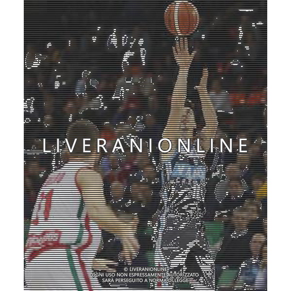 Basket Final Eight 2019 - Vanoli Basket Cremona vs Openjobmetis Pallacanestro Varese 14/02/2019 nella foto: Ruzzier Michele (Vanoli Basket Cremona) ©Claudio Zamagni/Agenzia Aldo Liverani