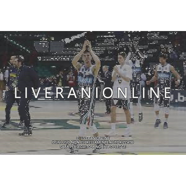 Basket Final Eight 2019 - Vanoli Basket Cremona vs Openjobmetis Pallacanestro Varese 14/02/2019 nella foto: Esultanza finale Vanoli Basket Cremona ©Claudio Zamagni/Agenzia Aldo Liverani