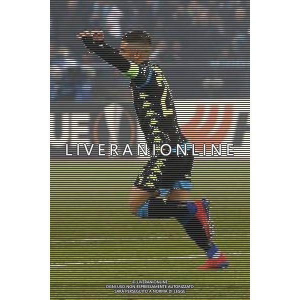 ZURIGO - NAPOLI UEFA EUROPA LEAGUE 14.02.2019 NELLA FOTO ESULTANZA DOPO IL GOL DI LORENZO INSIGNE ©MOSCA / AGENZIA ALDO LIVERANI SAS