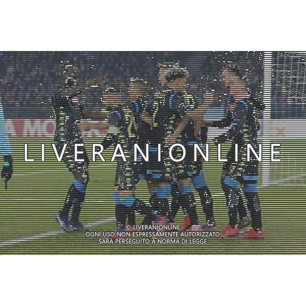 ZURIGO - NAPOLI UEFA EUROPA LEAGUE 14.02.2019 NELLA FOTO ESULTANZA DOPO IL GOL DI JOSE\' CALLEJON ©MOSCA / AGENZIA ALDO LIVERANI SAS