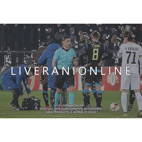 ZURIGO - NAPOLI UEFA EUROPA LEAGUE 14.02.2019 NELLA FOTO ARBITRO Milorad MAZIC ©MOSCA / AGENZIA ALDO LIVERANI SAS